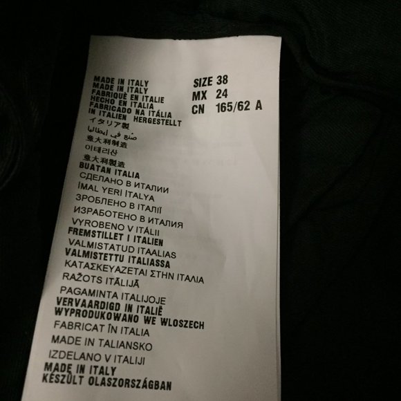 MIU MIU Black Chiffon Skirt MADE IN ITALY - Picture 4 of 6